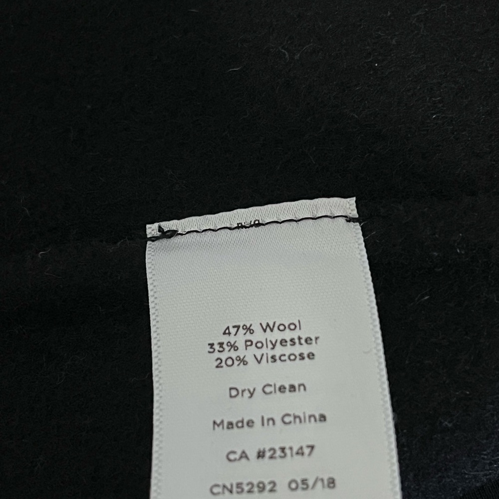 Talbots Duster/Vest, Gray And Block Color Block, … - image 3